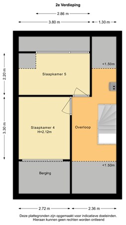 Floorplan - Beatrix Van Schagenlaan 12, 2636 HS Schipluiden